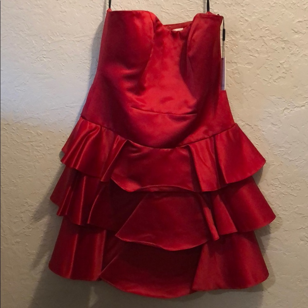 Calvin Klein strapless dress